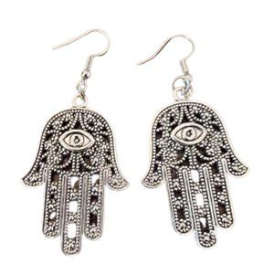 Hamsa Hook Earrings